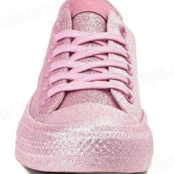 Converse Chuck Taylor All Star Lo Glitter Sneakers - Picture 3 of 5